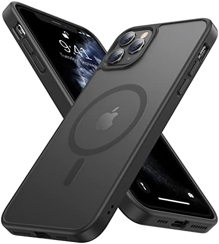 מקרה מגנטי חזק של Noonin לאייפון 11 Pro Max ， [תאימות עם Magsafe] מארז טלפון של כיסוי אטום הלם למגן לאייפון 11 Pro Max 6.5